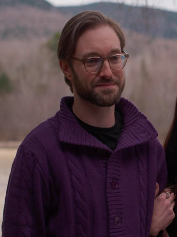 Round The Decay 2025 Jamie Dufault Purple Sweater Cardigan