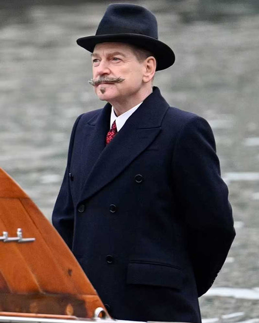 A Haunting In Venice 2023 Kenneth Branagh Blue Coat