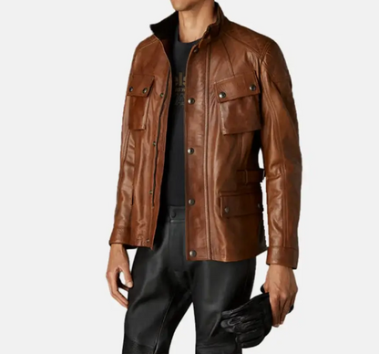 Ironwood Leather Biker Jacket | Men's Biker Jacket