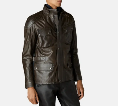Ironwood Leather Biker Jacket | Men's Biker Jacket