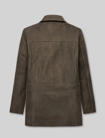 James Franco The Deuce Leather Trench Coat