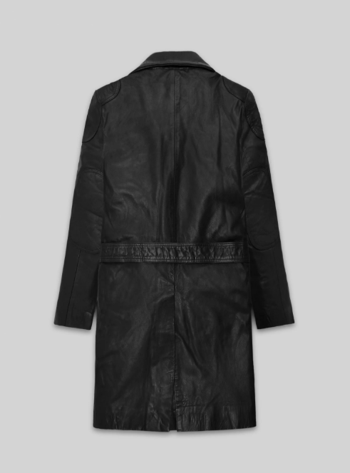 Karl Urban The Boys Leather Long Coat