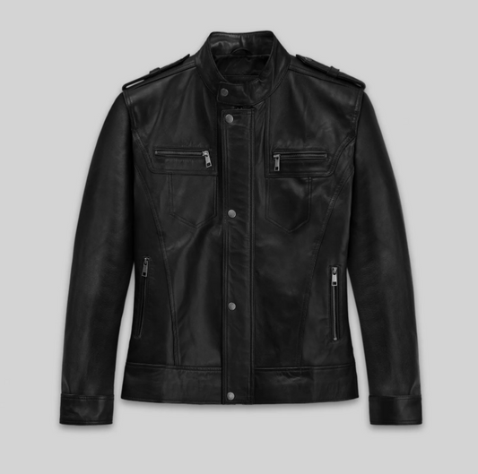 Lara Croft Tomb Raider Women's Leather Jacket — front view