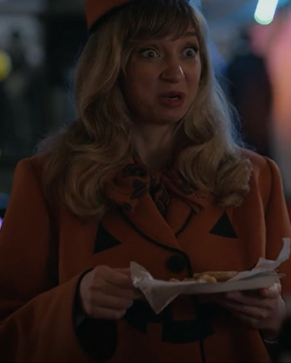 The Curse Of Bridge Hollow 2022 Lauren Lapkus Orange Halloween Coat