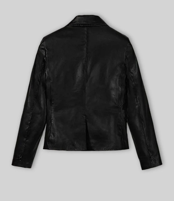 Leather Blazer