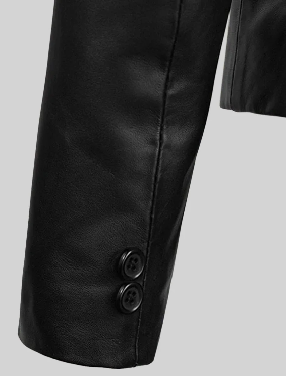 Leather Blazer