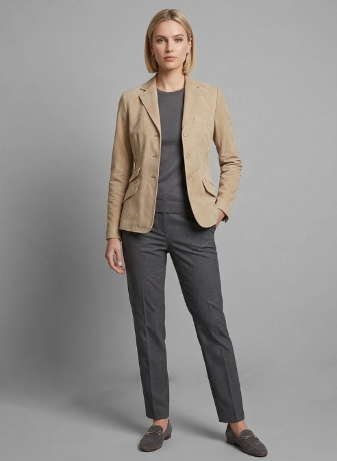 Leather Blazer - # 300