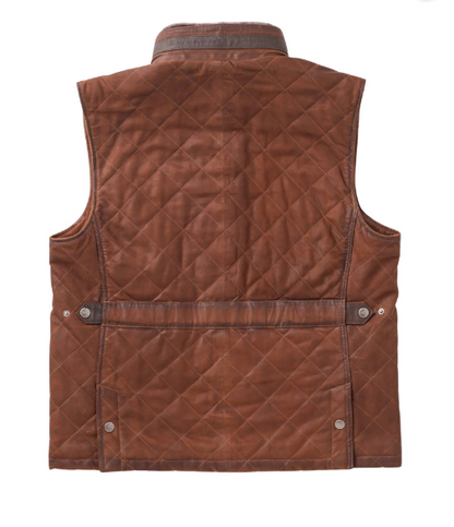 Men Madison Creek Vail Suede Leather Vest