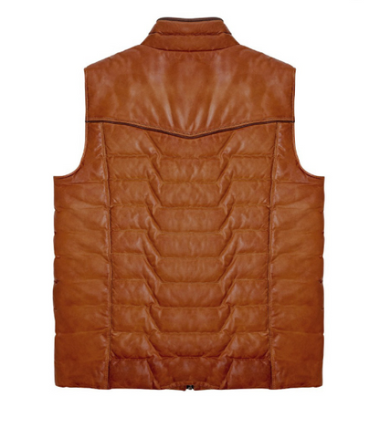 Men Maverick Leather Vest