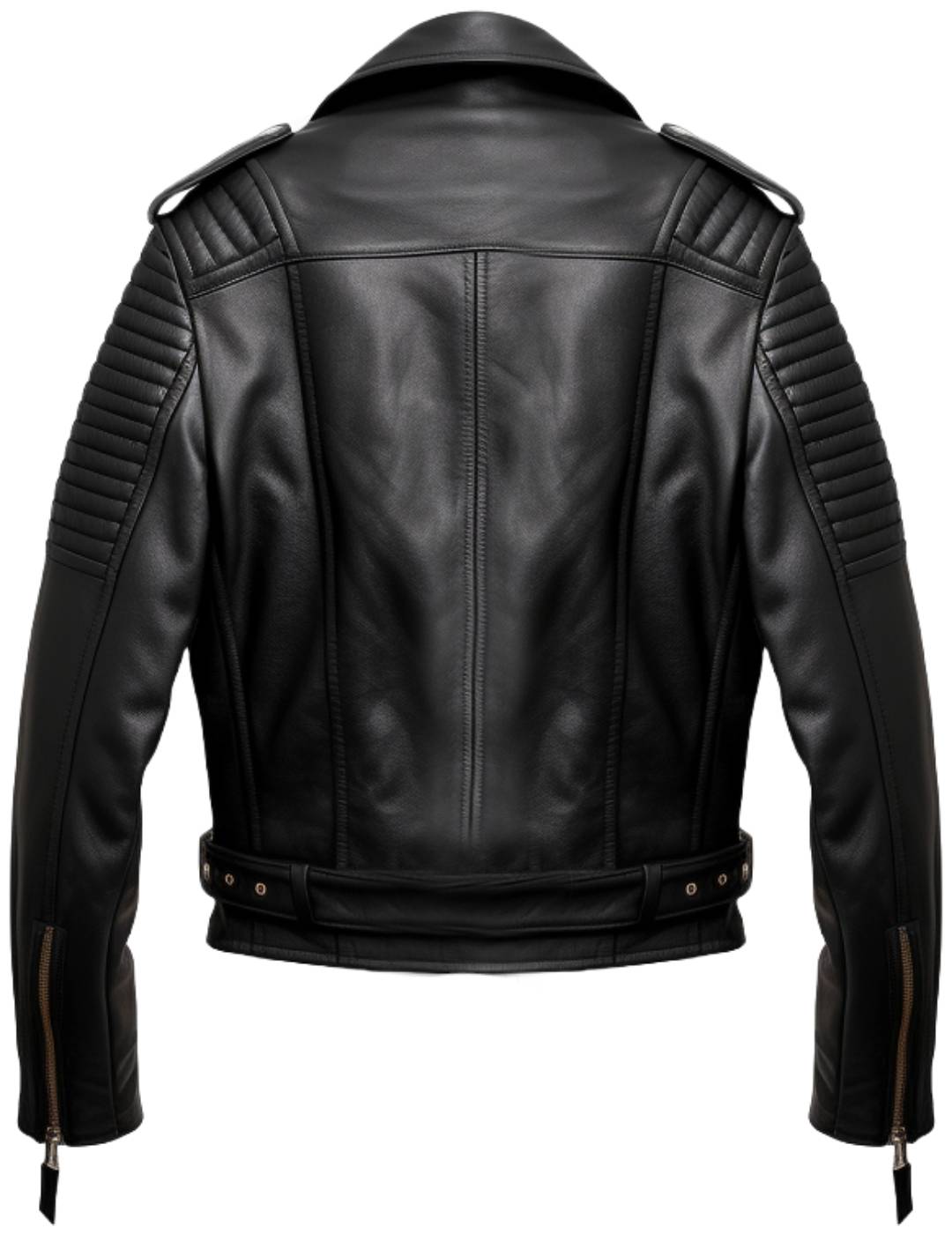 Men Real Leather Biker Jacket - Genuine Leather Jackets