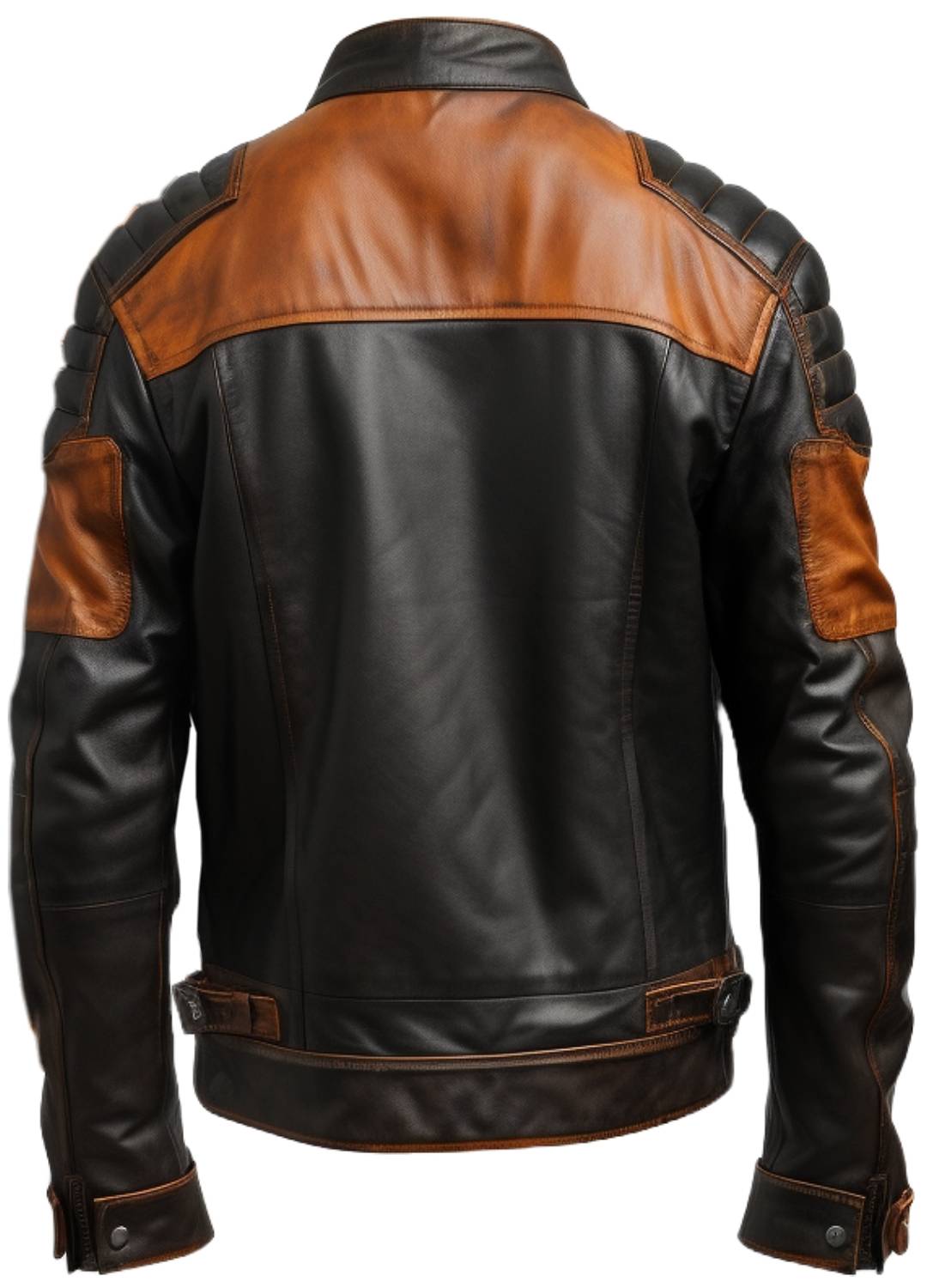 Men Tan Brown Leather Jacket - Jackets for Men