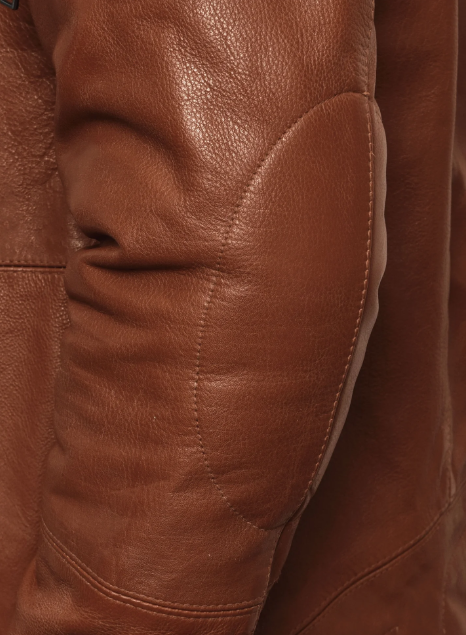 Men’s Brown Cruiser Biker Leather Jacket