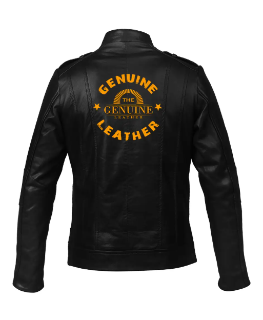 Men’s Moto Genuine Leather Jacket