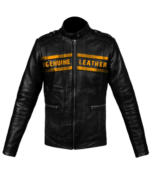 Men’s Moto Genuine Leather Jacket