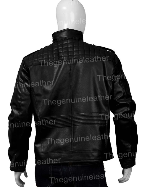 Mens Cafe Racer Leather Jacket