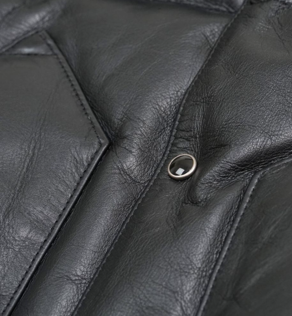Mens Sherpuff Black Puffer Vest