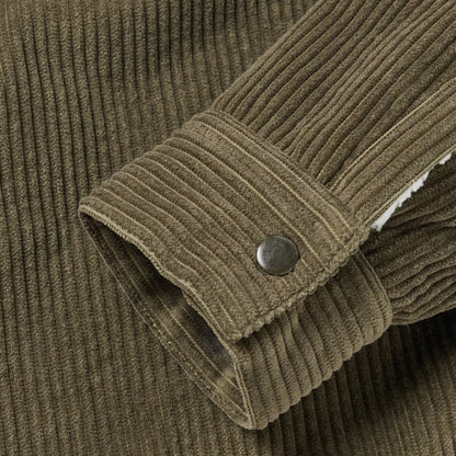 Men’s Soft Shearling Corduroy Jacket