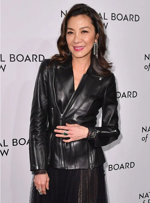 Michelle Yeoh Leather Jacket