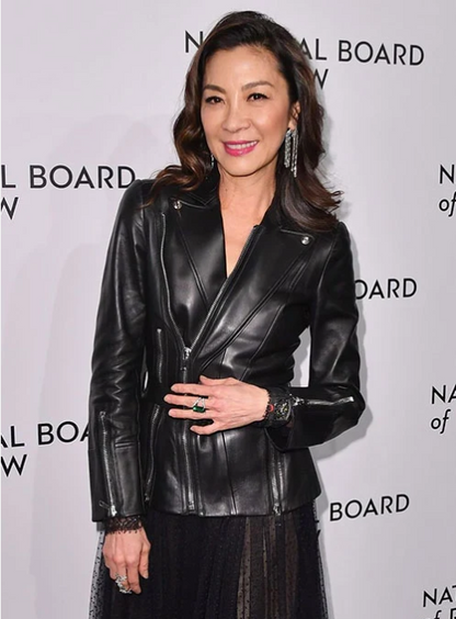 Michelle Yeoh Leather Jacket
