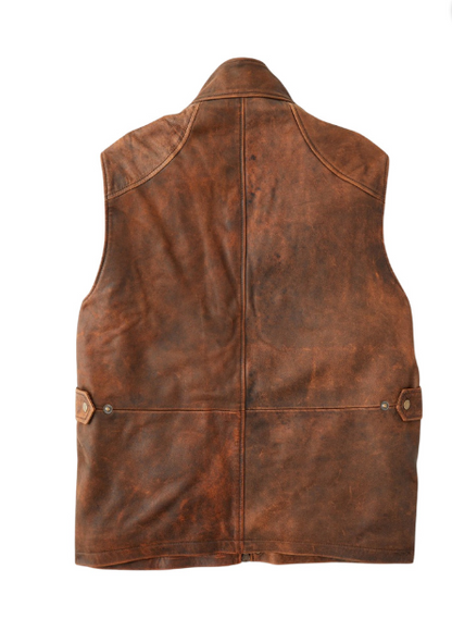 Missoula Leather Cargo Vest