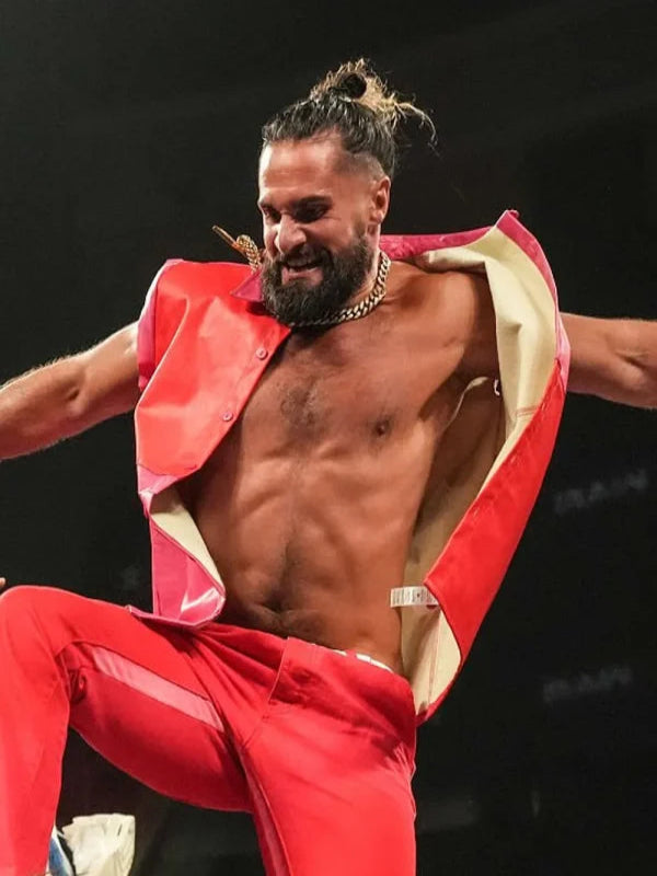 Seth Rollins Monday Night RAW 2025 Vest