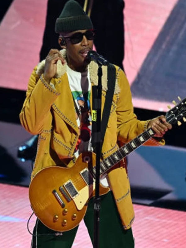 Raphael Saadiq 2025 NBA All-Star Game Leather Jacket
