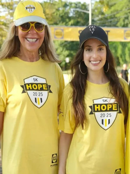 Race of Hope 2025 Yellow T-Shirt