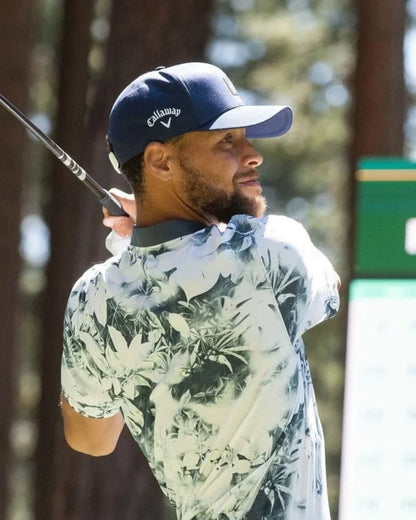 Stephen Curry ACC Celebrity Golf Championship 2025 Floral Shirt