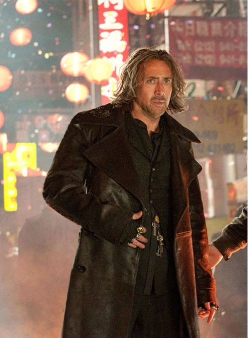 Nicolas Cage The Sorcerer's Apprentice Leather Long Coat