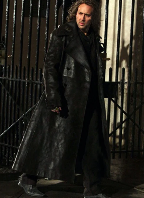 Nicolas Cage The Sorcerer's Apprentice Leather Long Coat