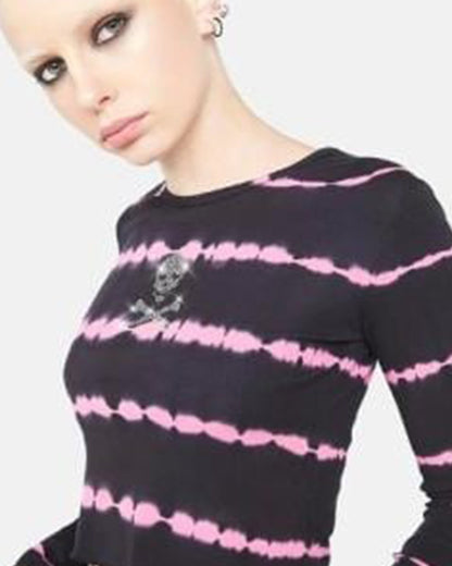 Pretty Freekin Scary S01 Emma Shannon Skull Dye Top