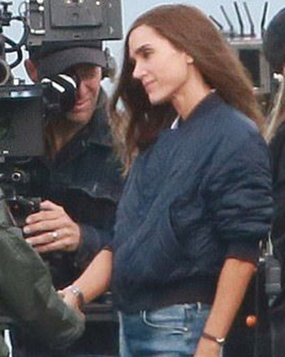 Top Gun Maverick 2022 Jennifer Connelly Bomber Jacket
