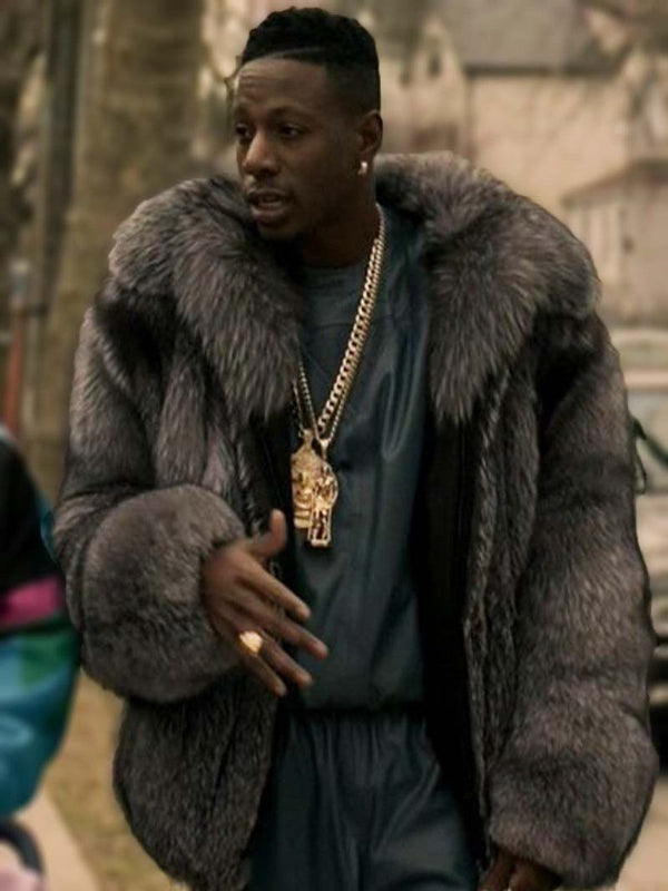 Power Book III Mekai Curtis Brown Fur Coat