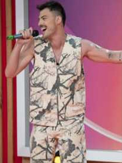 Praca da Alegria 2025 Rafael Bailao Branch Print Vest