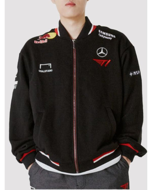 T1 2nd 2025 Black Uniform Jacket