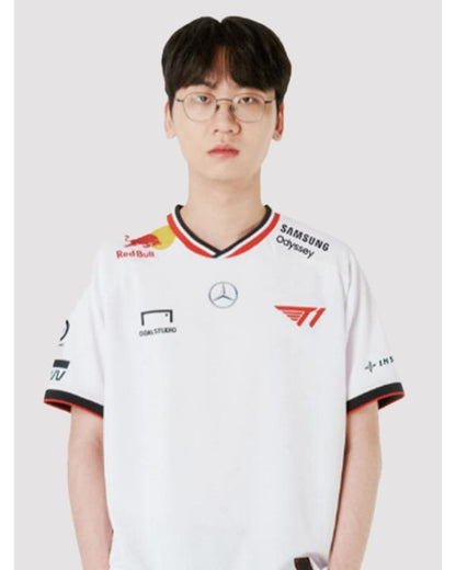 T1 2nd 2025 Uniform White Jersey