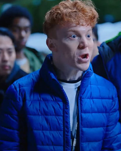 1UP 2022 Stephen Joffe Blue Puffer Jacket