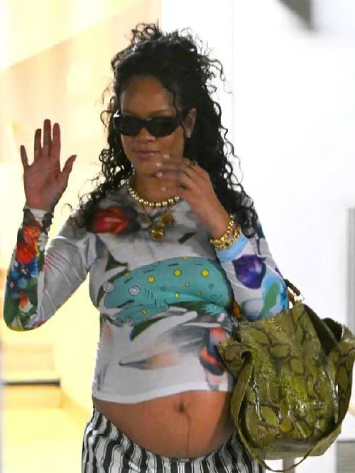 Rihanna LA 2025 Printed Shirt
