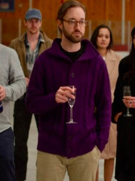Round The Decay 2025 Jamie Dufault Purple Sweater Cardigan