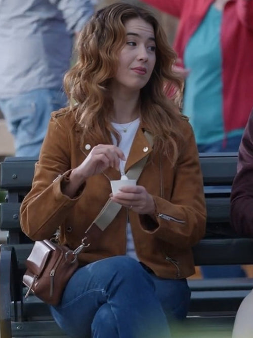 Royal-ish 2025 Nichole Sakura Brown Leather Jacket