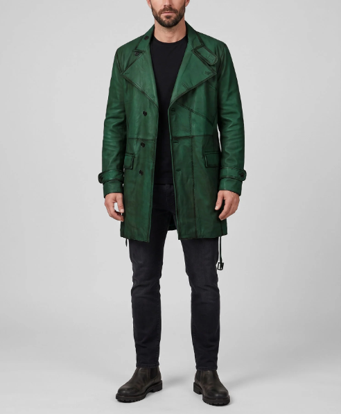 Royal Flying Green Burnished Coat