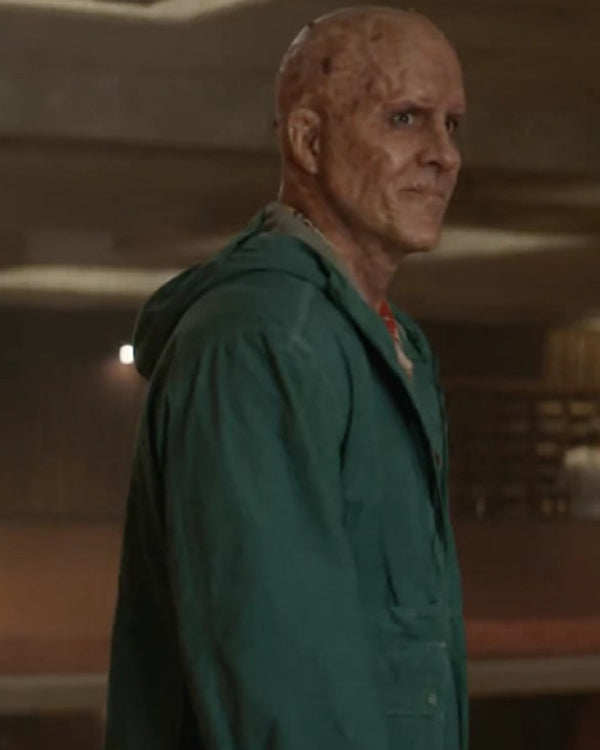 Ryan Reynolds Deadpool & Wolverine Green Jacket