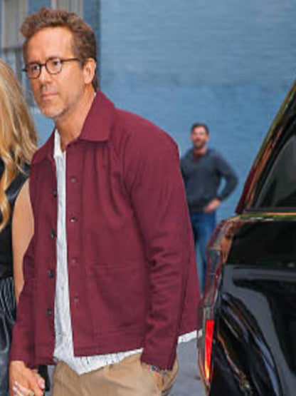 Ryan Reynolds NY 2025 Jacket