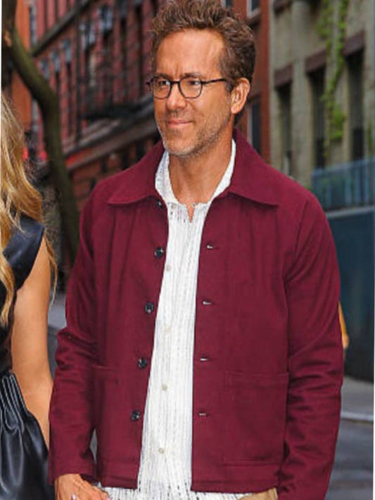 Ryan Reynolds NY 2025 Jacket