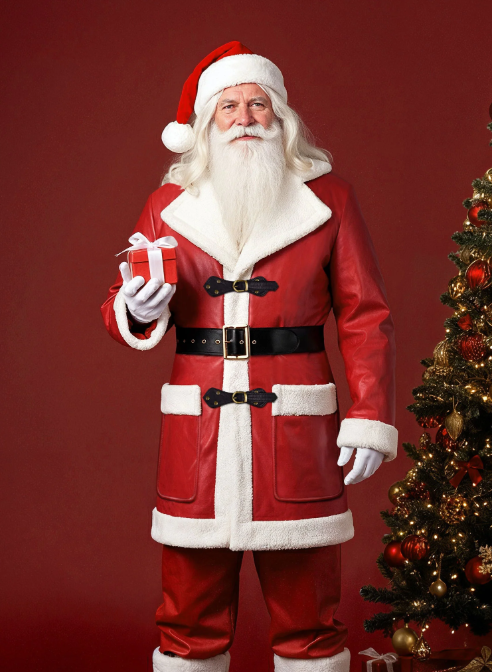 Santa Trench Coat