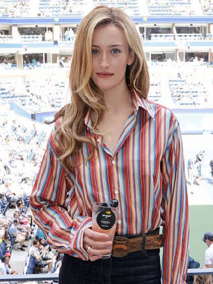 Sarah Pidgeon 2025 US Open Striped Shirt