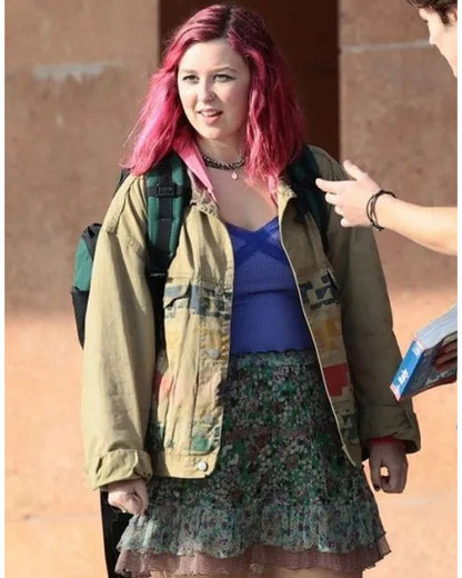 2024 Liv Hill Brown Aztec Print Jacket