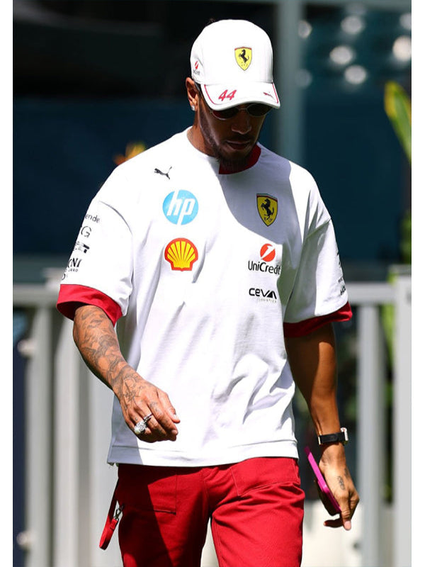 Scuderia Ferrari 2025 Miami GP T-Shirt