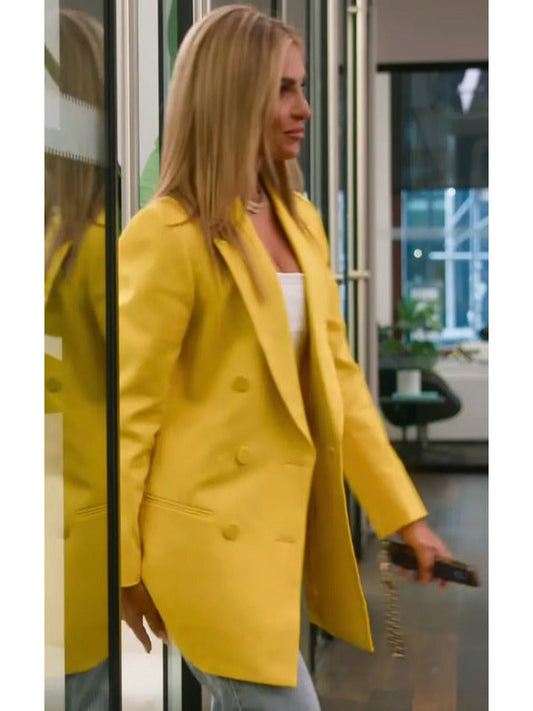 Selling The City 2025 Eleonora Srugo Yellow Blazer