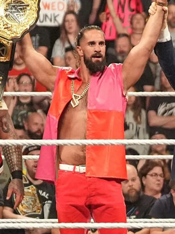 Seth Rollins Monday Night RAW 2025 Vest